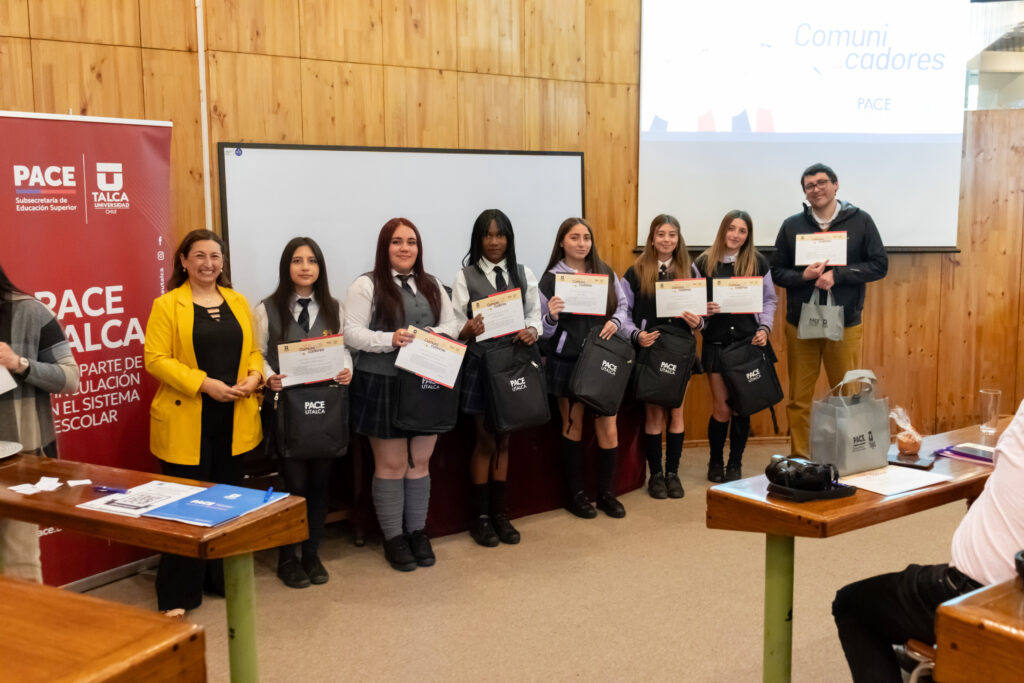 Universidad de Talca certifica a integrantes de la Red de Comunicadores PACE tras exitoso primer año de formación